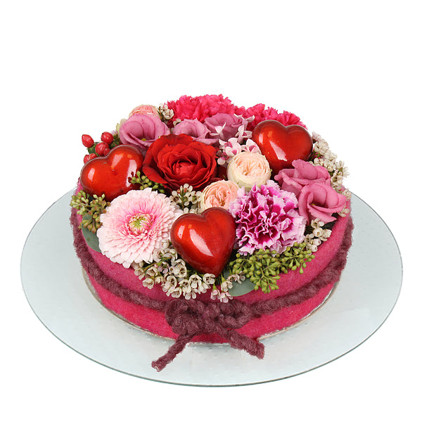 bloementaart valentijn XL